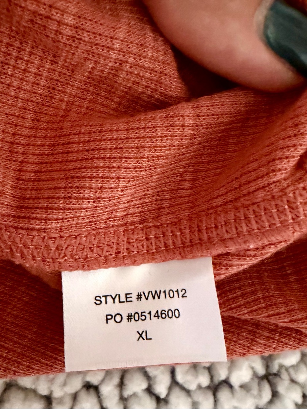 Vuori Lux Performance Rust Racerback Tank - Picture 5 of 5